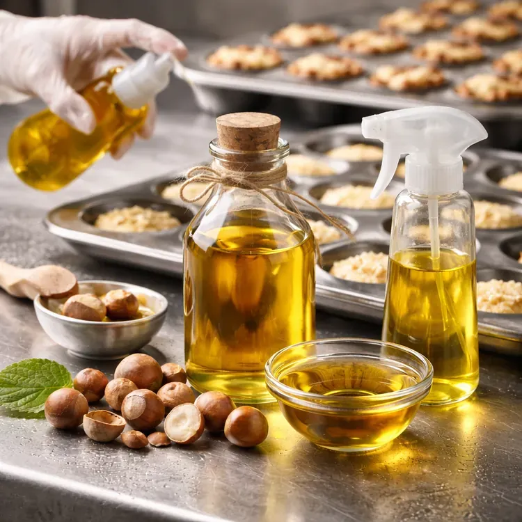 Hazelnut oil as a clean-label release agent illustration