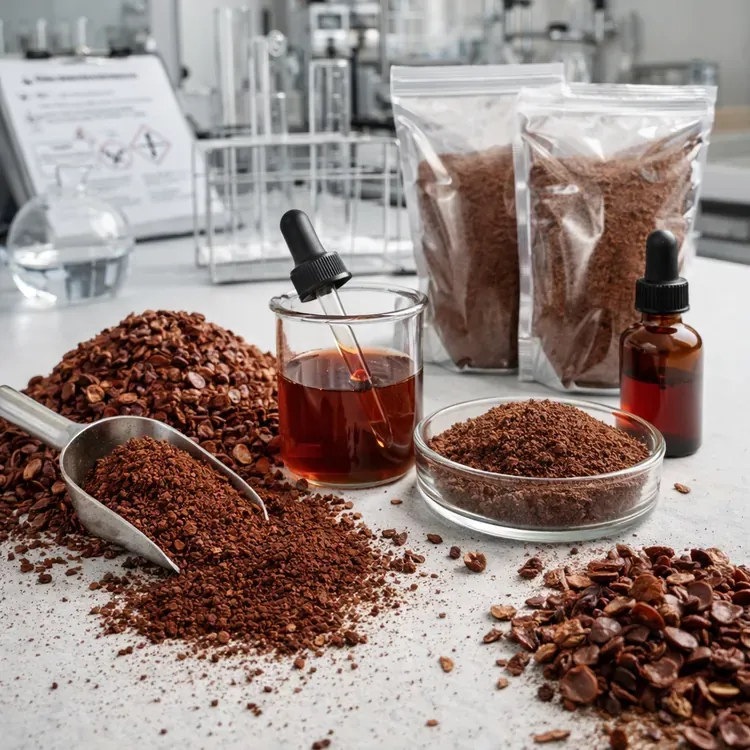 Hazelnut skins as natural antioxidant extracts illustration